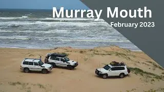 The Murray Mouth is SO WIDE - Murray Floods Feb 2023
