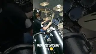 Trying out Octobans part 1 😁 #KalonicaNicx #MyDrumsMyRulesMyArts #percussion