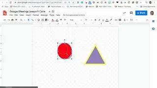 Google Drawings Intro Lesson to Tools