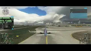 MSFS: Tromsø - London. While I Work (somewhere else) The AI Flies