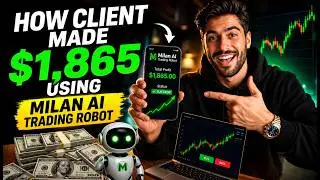 How My Client Made $1,865 with Milan AI Trading Robot 💰 Real Results!