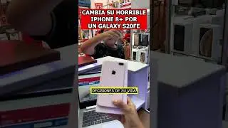 CAMBIO SU obsoleto IPHONE 8 PLUS por un Samsung GALAXY S20FE 🤯😍🥳