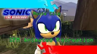 Sonic Movie 1 Clip - Can't Do This On My Own (Animated Recreation)