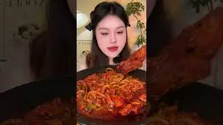 This time the spicy food is really a bit harsh, my eyes gradually blurred as I ate it haha