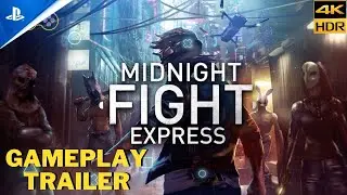 Midnight Fight Express Tráiler Gameplay #ps5 [4K 60FPS HDR]