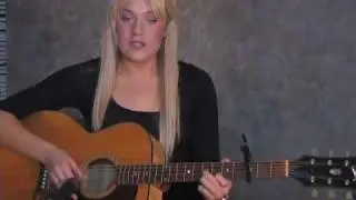 Play Blues Guitar - Guitar Lesson  Talented Blonde Singer MTV The Hills