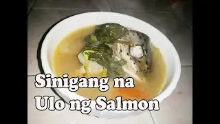 How to Cook Sinigang Salmon Fish