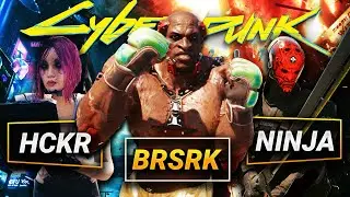 3 NAJLEPSZE BUILDY w Cyberpunk 2077 (Hacker, Berserk, Ninja)