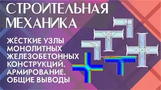 Жёсткие узлы монолитных железобетонных конструкций. Армирование. Общие выводы