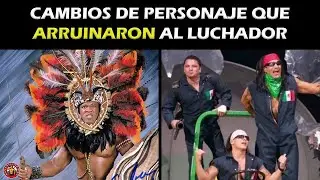 10 CAMBIOS DE PERSONAJE QUE ARRUINARON AL LUCHADOR