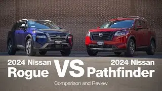 2024 Nissan Pathfinder vs Nissan Rogue | SL Trim Level | Comparison and Review