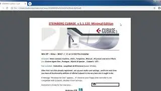 How to install Cubase 5 minimal installer