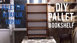 Making a bookshelf from pallet