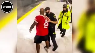 A.J. Dillon Harassed By Cop During Soccer Game
