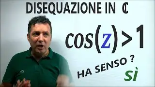 cos(z) maggiore di 1,  con z complesso .Esercizio analisi complessa