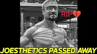 Joesthetics passed away AT 30💔Brain Heamorrhage💔#joesthetics #viral #sports