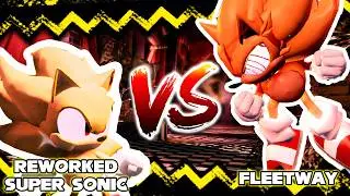Rework Super Sonic & Fleetway BATTLE In Outcome Memories 0.2