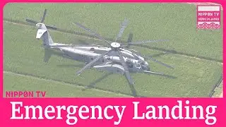 US Navy helicopter makes emergency landing in eastern Japan