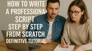 How to write a profesional script from scratch - Definitive tutorial