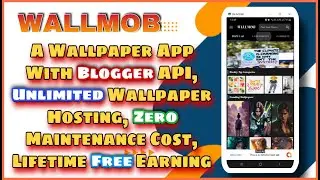 Make Wallpaper App Using Blogger API | Lifetime Free With Unlimited Wallpaper Hosting | MakeEasy