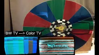 Solid state ColRTel, NTSC field sequential color + Shrek