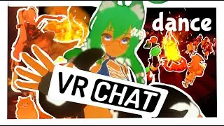 Танцы в VRChat | Вечер у костра Тайко