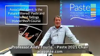 Professor Andy Fourie invites you to Paste 2021