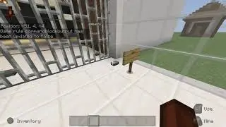 working gate with command blocks