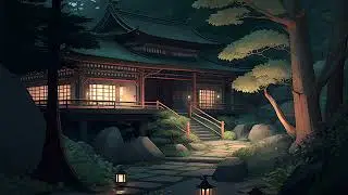 ⛩️ Japanese Temple Music | 1 Hour Relaxing Japanese Zen Garden Music
