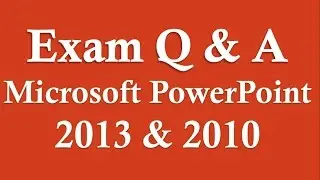 Exam Prep PowerPoint 2016/2013/2010 (long version)
