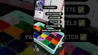 Ready to paint! Let's go! 