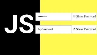 JavaScript - How To Show And Hide Input Password Text In JS  [ with source code ]