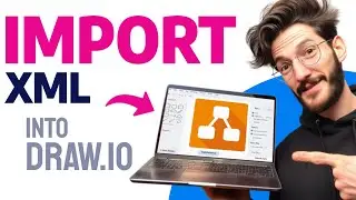 How to IMPORT XML in draw.io (Step by Step)