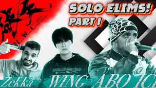 Reacting to HATEN 2024 SOLO BEATBOX ELIMINATIONS! (WING, ABO ICE, ZEKKA + MORE)