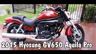 Hyosung GV650 Aquila Pro Review