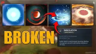 Broken Combo IMMOLATION + LIQUID FROST | Ability Draft