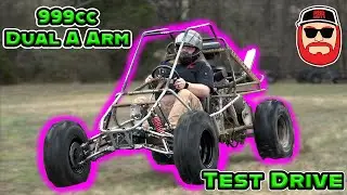 999cc V Twin Buggy Dual A Arm Test Drive