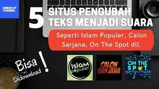 Cara Membuat Suara Mirip Seperti Islam Populer, Calon Sarjana, On The Spot dll.