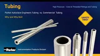 Parker Autoclave: High Pressure Cone and Thread Fittings and Tubing