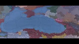 EU4 Imperium Universalis Trapezous Timelapse