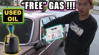 Will a Car RUN on USED MOTOR OIL?