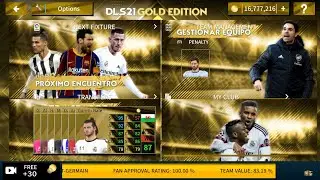 Download Dream League Soccer 2021 gold mod Apk||Unlimited coins| All players unlocked