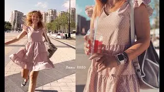 Лето, счастье и любимое платье в горошек))