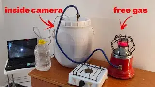The Great Experiment - From animal dung and litter get methane - 2 months free