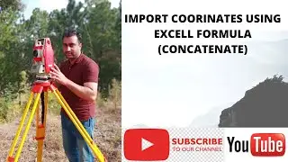 How to import X Y coordinates from Excel to Auto CAD direct. 