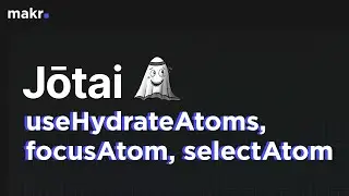 State Management with Jotai: Hydrate Atom with Server-side Initial State