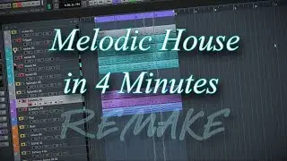 MAKE MELODIC HOUSE DROP IN 4 MINUTES - Cubase Pro
