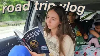 *8 HOUR* road trip vlog 🚗 | ft. siblings (chaotic)