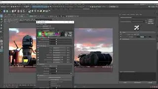 OctaneRender for Maya Lesson 3.4: Octane Environment Lighting Using Visible Environment