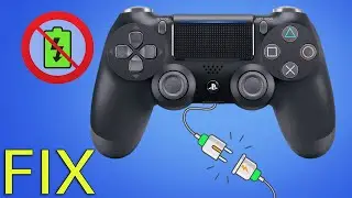 ps4 controller not connecting or charging يد البلايستيشن 4 لاتشبك ولا تشحن